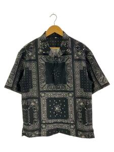 THE NORTH FACE◆23SS/Aloha Vent S/S Shirt/L/ポリエステル/BLK/総柄/NR22330