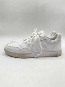 adidas◆HOOPS 3.0_フープス3.0/26.5cm/WHT/PVC