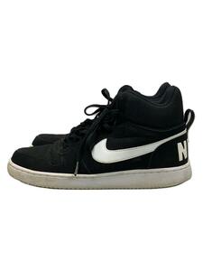 NIKE◆COURT BOROUGH MID SL/コートバーロウミッド/ブラック/844885-010/28cm/BLK