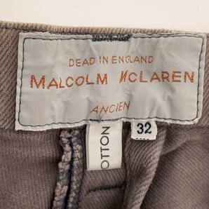 90s/MALCOLM MCLAREN/ボトム/32/コットン/GRYの画像4