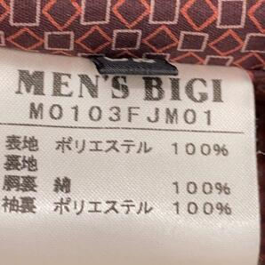 MEN’S BIGI◆コマスエードストレッチブルゾン/2/ポリエステル/NVY/M0103FJM01/小松マテーレの画像5