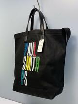 Paul Smith◆トートバッグ/コットン/BLK_画像2