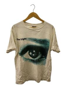 SAINT MICHAEL◆S/S T-SHIRT/Tシャツ/M/コットン/WHT/SM-S21-0000-003/EYE/The Light/目