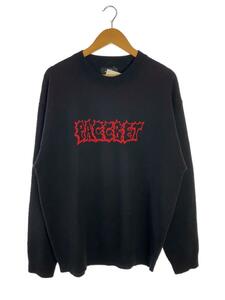 PACCBET◆セーター(厚手)/XL/ウール/BLK
