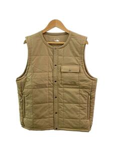 THE NORTH FACE◆MEADOW WARM VEST_メドウウォームベスト/XL/ポリエステル/BEG