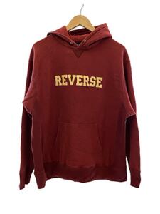 A.P.C.◆00s/REVERSE HOODIE/前V/フランス製/パーカー/2/コットン/レッド