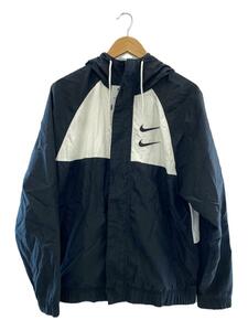 NIKE◆AS M NSW SWOOSH WOVEN JACKET/M/dd1089-011/ブラック/ロゴ