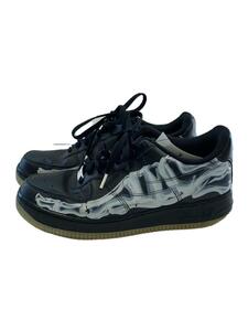 NIKE◆AIR FORCE 1 07 SKELETON QS/エアフォース1 07スケルトン/ブラック/BQ7541-001