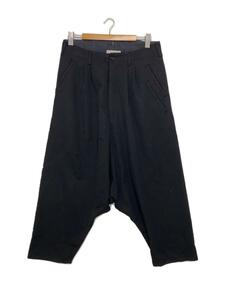 sulvam◆バルーンパンツ/SF-P05-100/サルエルパンツ/XL/ウール/BLK