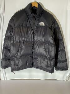 THE NORTH FACE◆90s /Nuptse Down Jacket/ダウンジャケット/L/ナイロン/BLK/s06 39 88025