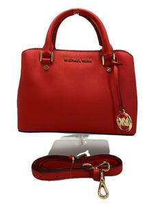 MICHAEL KORS◆ショルダーバッグ/PVC/RED/IM-1902