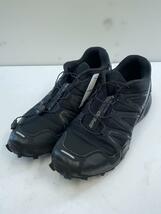 salomon◆SPEEDCROSS 3/スピードクロス/ローカットスニーカー/28.5cm/ブラック/410855_画像2