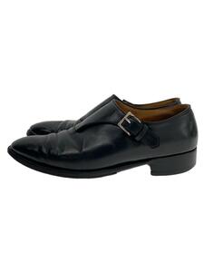 JOHN LOBB◆モンクストラップシューズ/UK7/ブラック/レザー/S1653/状態考慮//