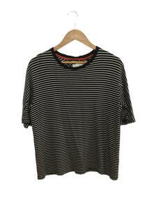 DIESEL◆Tシャツ/XS/コットン/BLK/ボーダー//