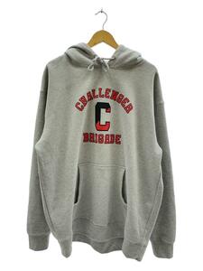 CHALLENGER◆パーカー/XL/コットン/GRY/IND4000C//