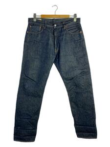 Levi’s◆551Z/米国製/BIGE/復刻/濃紺/ストレートパンツ/33/コットン/IDG/A1183-0000//