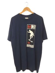 Hanes◆90S/横乗り/Street Surf Shop 17TH/Tシャツ/XL/コットン/NVY//