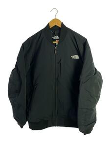 THE NORTH FACE◆INSULATION BOMBER JACKET_インサレーションボンバージャケット/L/ポリエステル/BLK///