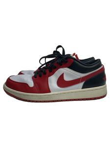 NIKE◆AIR JORDAN 1 LOW_エアジョーダン1 ロー/27.5cm/RED