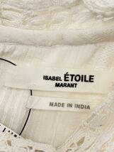 ISABEL MARANT ETOILE◆長袖ワンピース/34/コットン/WHT/RO2116-22P037E//_画像3