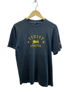 STUSSY◆Tシャツ/M/コットン/BLK/無地