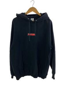 X-LARGE◆22AW/STANDARD LOGO PULLOVER HOODED SWEAT/パーカー/L/コットン/BLK/黒//