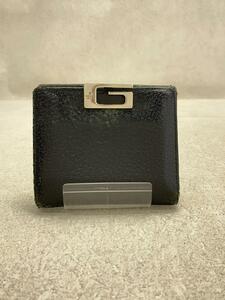 GUCCI◆2つ折り財布/レザー/BLK/メンズ/035 4463 2095