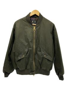 Barbour◆23AW Heritage+/MA-1/オイルドジャケット/ブルゾン/S/コットン/KHK/232MWX2251//