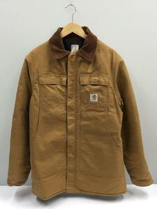 Carhartt◆ブルゾン/-/-/ブラウン/無地/トラディショナルコート//