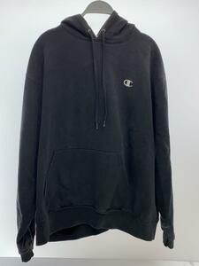 Champion◆パーカー/-/コットン/BLK