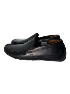 Clarks◆ローファー/27.5cm/BLK/レザー/15890/Markman Plain/マークマンプレイン