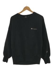 Champion◆スウェット/M/コットン/BLK/無地//