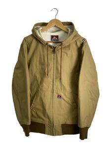 BEN DAVIS◆19SS/Hooded Work JKT JACKET/ブルゾン/L/コットン/ベージュ/G-9380014//