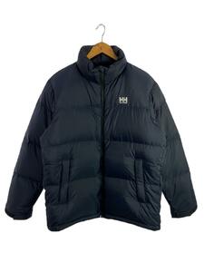 HELLY HANSEN◆FITTY DOWN JACKET/ダウンジャケット/XL/ナイロン/BLK/HE12273