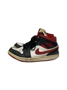 NIKE◆AIR JORDAN 1 MID_エアジョーダン 1 ミッド/27.5cm/BLK//