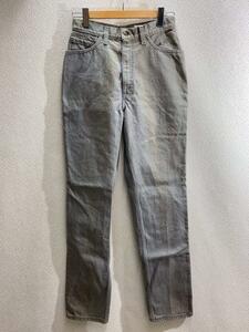 Levi’s◆80s/505/ボタン裏544/デニムパンツ/ボトム/GRY/26505-1156//