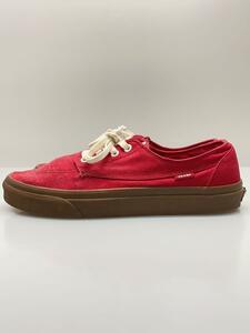 VANS◆ローカットスニーカー/27.5cm/RED/キャンバス/ERA/使用感有/バンズ