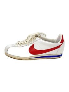 NIKE◆CLASSIC CORTEZ LEATHER/クラシックコルテッツレザー/ホワイト/345803-161/28cm/W//