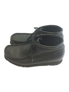 Clarks◆wallabee boot GTX leather/ブーツ/27.5cm/BLK/レザー/21621//