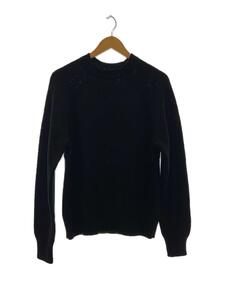 uniform experiment◆LOW GAUGE CREWNECK KNIT/セーター(厚手)/2/コットン/BLK/UE-240046