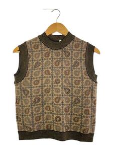 mame kurogouchi◆21AW/Paisley Jacquard Knitted Vest/ベスト/1/アクリル/BRW/総柄//