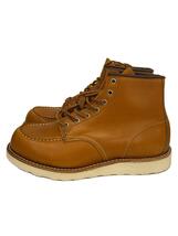 RED WING◆レースアップブーツ/US8.5/キャメル/レザー/9875/犬タグ復刻/IRISH SETTER//_画像1