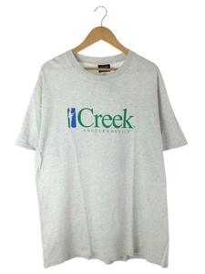 Creek Angler’s Device◆ロゴTシャツ/XL/コットン/GRY//