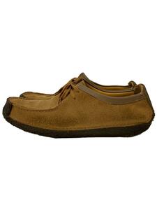 Clarks◆シューズ/UK8.5/BEG/スウェード/081213292