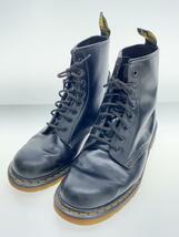 Dr.Martens◆ブーツ/UK9/BLK/レザー_画像2