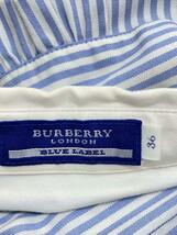 BURBERRY BLUE LABEL◆シャツワンピース/36/コットン/BLU/ストライプ/E1J16-777-40_画像3