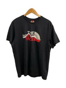 THE NORTH FACE◆Tシャツ/L/コットン/BLK/7X1N