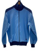 adidas◆70S/西ドイツ製/デサント/トラックジャケット/ジャージ/4/ポリエステル/BLU_画像1