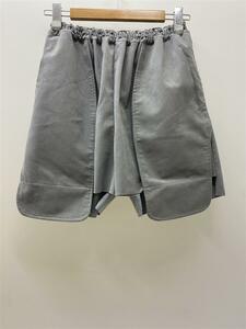 CLASS◆Ultrasuede Embossing Shorts/3/フェイクレザー/GRY/CCDS07UNIB