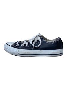 CONVERSE◆ローカットスニーカー/23.5cm/BLK/レザー//